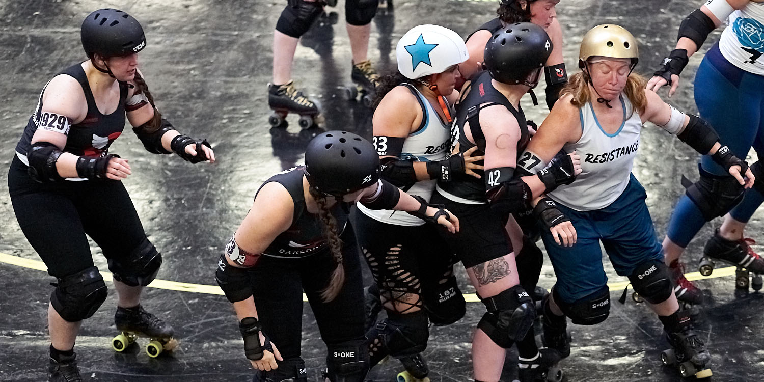 Roller Derby Game 2: Oakland Outlaws vs. Berkeley Resistance in